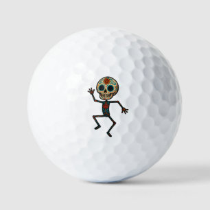 Balles De Golf Ballons de golf de Calavera Dancer