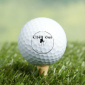 Balles De Golf Ballons de golf de Chill Out (T-shirt Insitu)