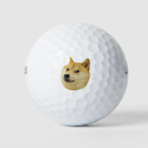 Ballons de golf de Doge