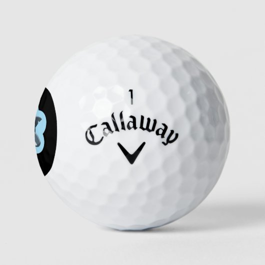 Balles De Golf Ballons de golf de requin amusant (Logo)