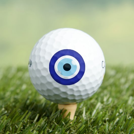 Balles De Golf Ballons de golf Evil Eye (T-shirt Insitu)