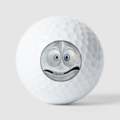Balles De Golf Ballons de golf Funny Face (Recto)