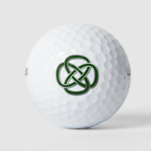 Balles De Golf Ballons de golf Green Celtic Knot