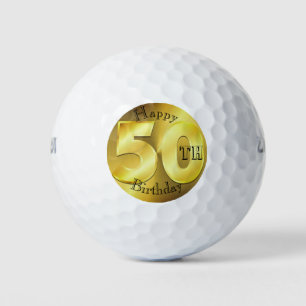 Balles De Golf Ballons de golf personnalisés pour le 50e annivers
