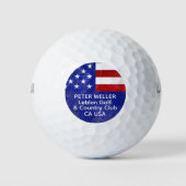 Balles De Golf Ballons de golf pour golfeurs américains (Devant)