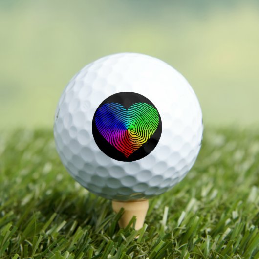Balles De Golf Ballons de golf PRIDE Fingerprint (T-shirt Insitu)