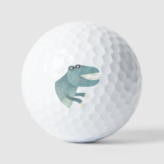 Balles De Golf Ballons De Golf T-Rex Dinosaur (Recto)