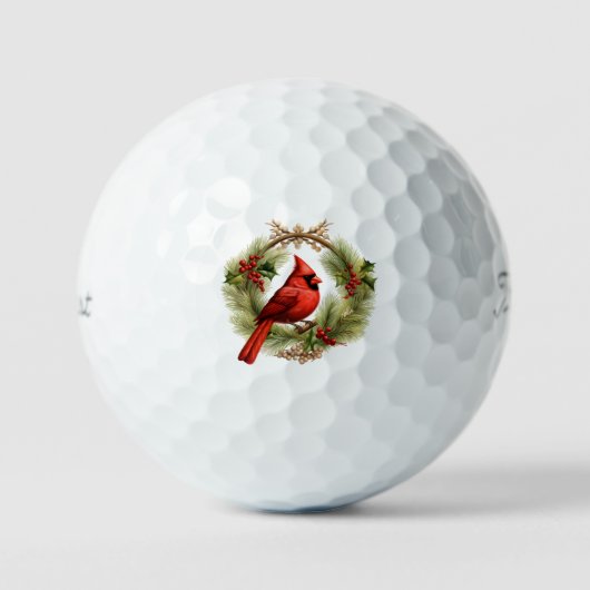 Balles De Golf Balls de golf Cardinal (Recto)