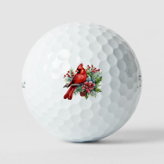 Balles De Golf Balls de golf Cardinal (Recto)