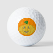 Balles De Golf Balls de golf citrouille (Recto)