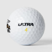 Balles De Golf Balls de golf de la loutre de mer (Logo)
