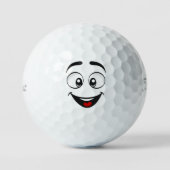 Balles De Golf Balls De Golf Drôle (Recto)