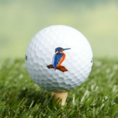 Balles De Golf Balls de golf Kingfisher Print (T-shirt Insitu)