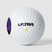 Balles De Golf Balls de golf violet cristal Strass (Logo)