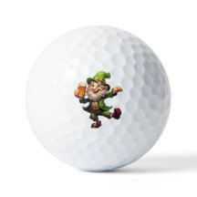 Bals de golf de vacances - St Patrick's Leprechaun