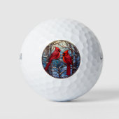 Balles De Golf Bals de golf des Cardinaux d'hiver (Devant)