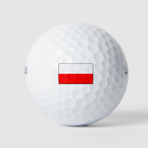 Balles De Golf Bals de golf du drapeau polonais