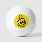 Balles De Golf Bals HAPPY (golf) (Recto)