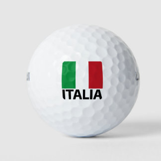 Balles De Golf Bandera de Italia-Souvenir