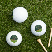 Balles De Golf Barasingha cerf (Herbe in situ)