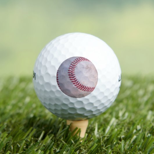 Balles De Golf Baseball (T-shirt Insitu)