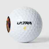 BALLES DE GOLF BASSET HOUND (Logo)