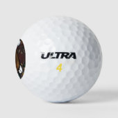 BALLES DE GOLF BASSET HOUND (Logo)