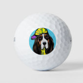 Balles De Golf Basset Hound (Devant)