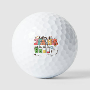 Balles De Golf Batterie vie d'un enseignant - Éducateur relatif