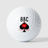 Balles De Golf BBC Seule pique lame signe Thunder_Cove (Recto)