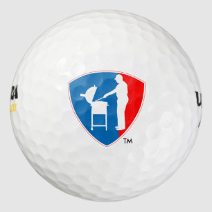 Balles De Golf BBQ Logo Golf Balls