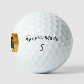 Balles De Golf bc dans paille (Logo)