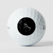 Balles De Golf bc sur noir (Recto)