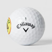 Balles De Golf BE FIERCE TRIBAL TIGER CALLAWAY Golf Balls (Logo)