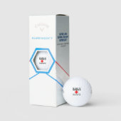 BALLES DE GOLF BE NICE TO NURSES (Conditionnement)