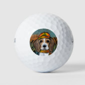 Balles De Golf Beagle (Devant)