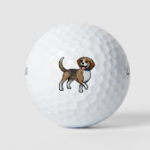 Balles De Golf Beagle (Devant)