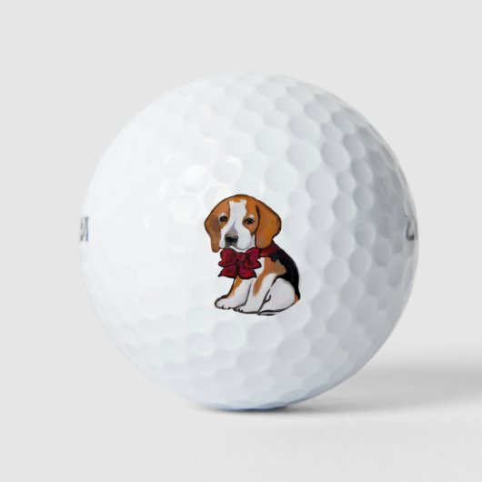 Balles De Golf Beagle (Devant)