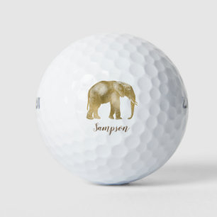 Balles De Golf Beau éléphant