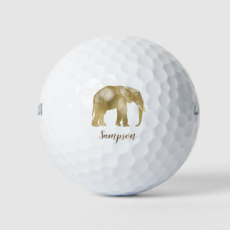 Balles De Golf Beau éléphant