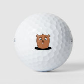 Balles De Golf Beaver coming out (Devant)