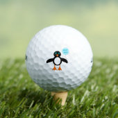 Balles De Golf Bébé Bleu Cute Garçon Penguin Golf Ball (T-shirt Insitu)