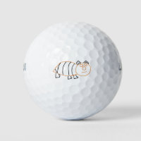 Bee Bear Golf Balls