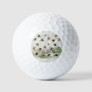 Balles De Golf Bee Honey Travailleur Queen Bees Antique