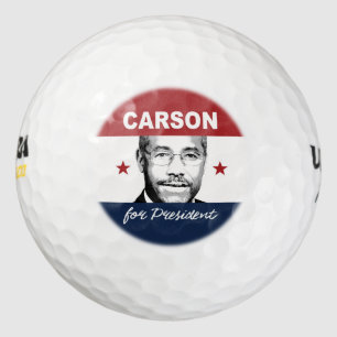 Balles De Golf Ben Carson pour le président Merch -.png