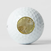 Balles De Golf Bengals Tigers Gold Coin, (Recto)