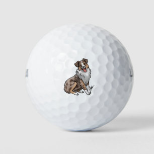 Balles De Golf Berger australien - Red Merle