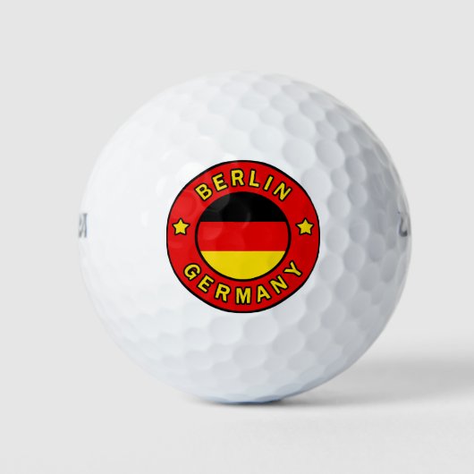 Balles De Golf Berlin Allemagne (Devant)