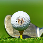 Balles De Golf BEST CHIEN PAPA PAR PAR Empreinte de patte Photo