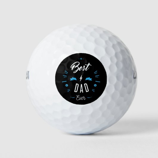 Balles De Golf Best Dad ever (Devant)